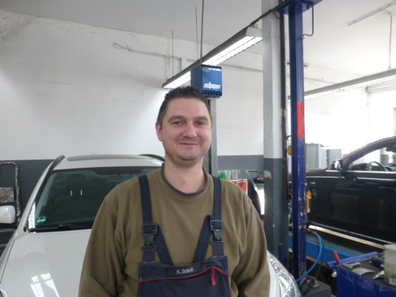 Krzystoff Solecki, Assistent Karosserie-Reparatur /Fahrzeugaufbereitung