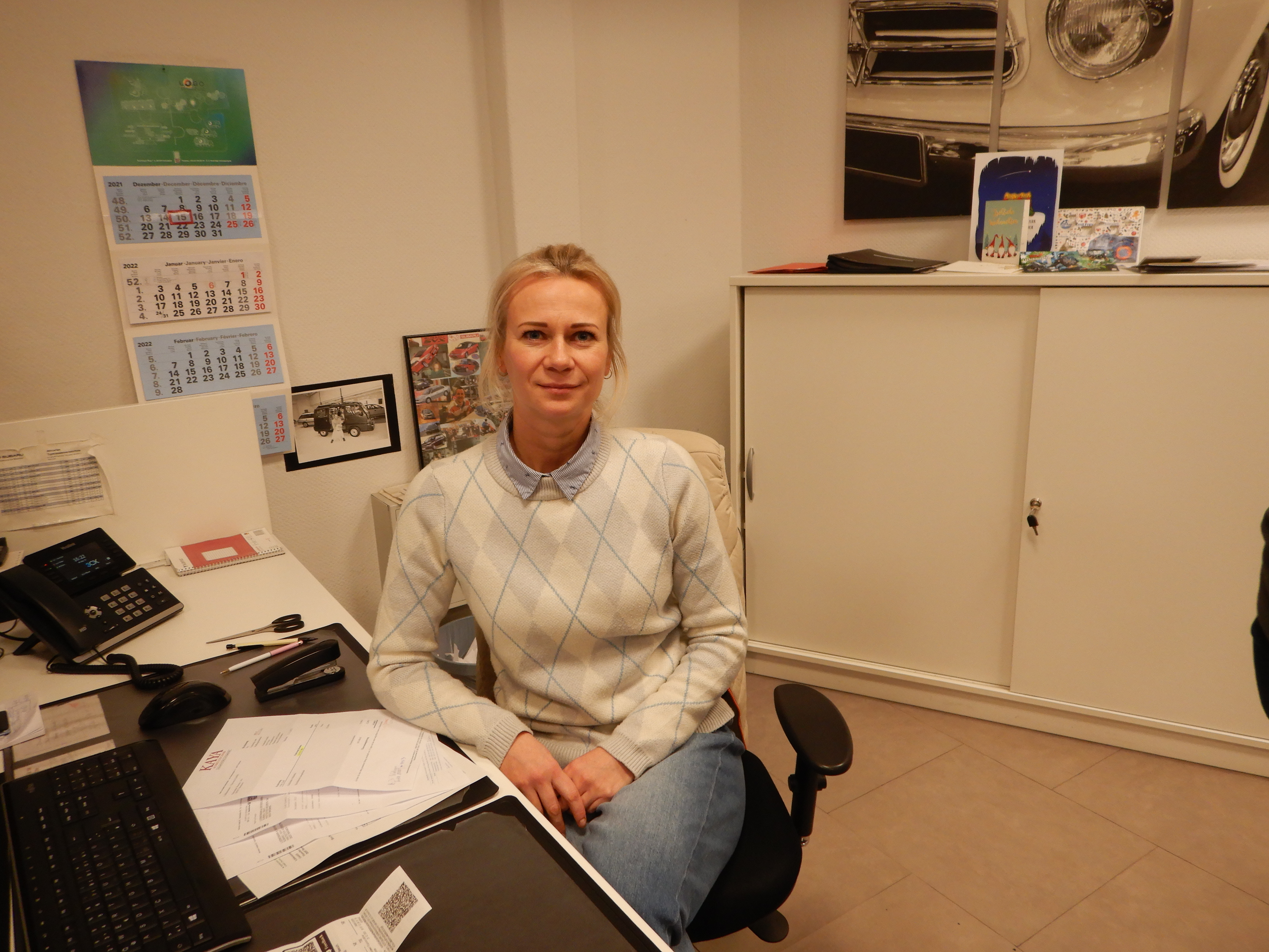 Elena Neumann, Assistentin Betriebsbüro und Buchhaltung